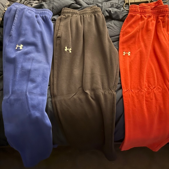 Under Armour Other - Under Armour Kids' Joggers - Blue, Black, and Red